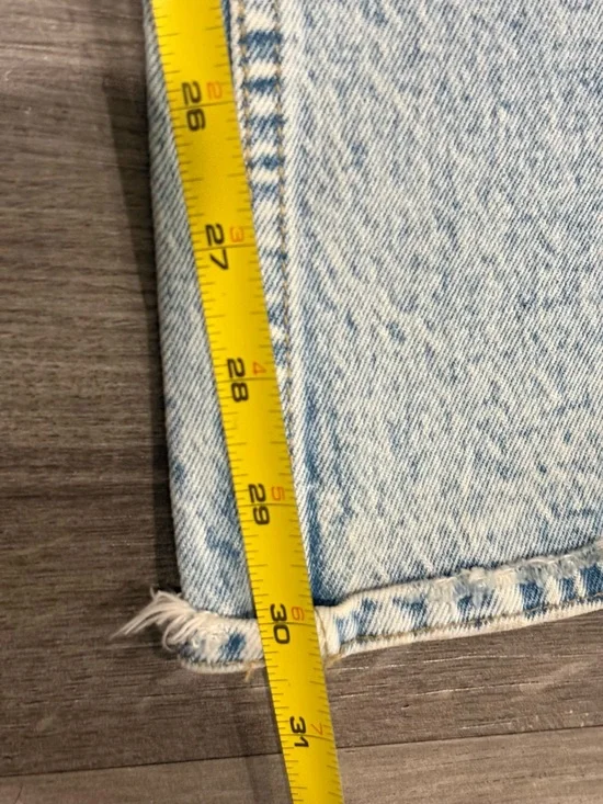 Abercrombie & Fitch Classic High-Rise Light Blue Women’s Jeans Size 6/28 R - Picture 6 of 6